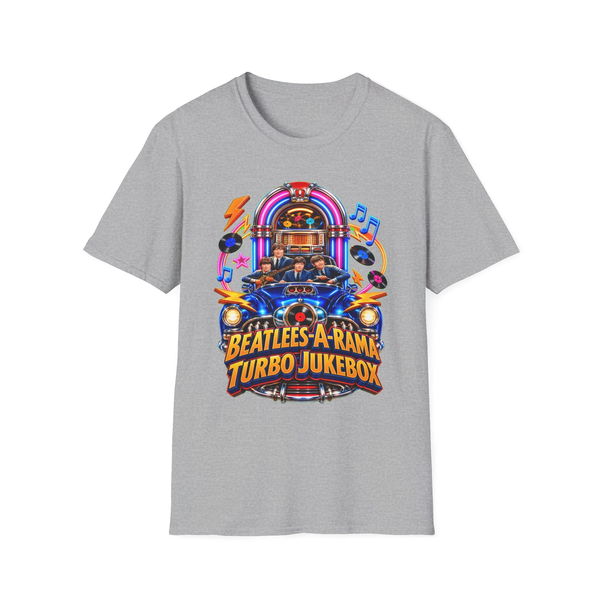 Beatles-A-Rama Turbo Jukebox T-Shirt