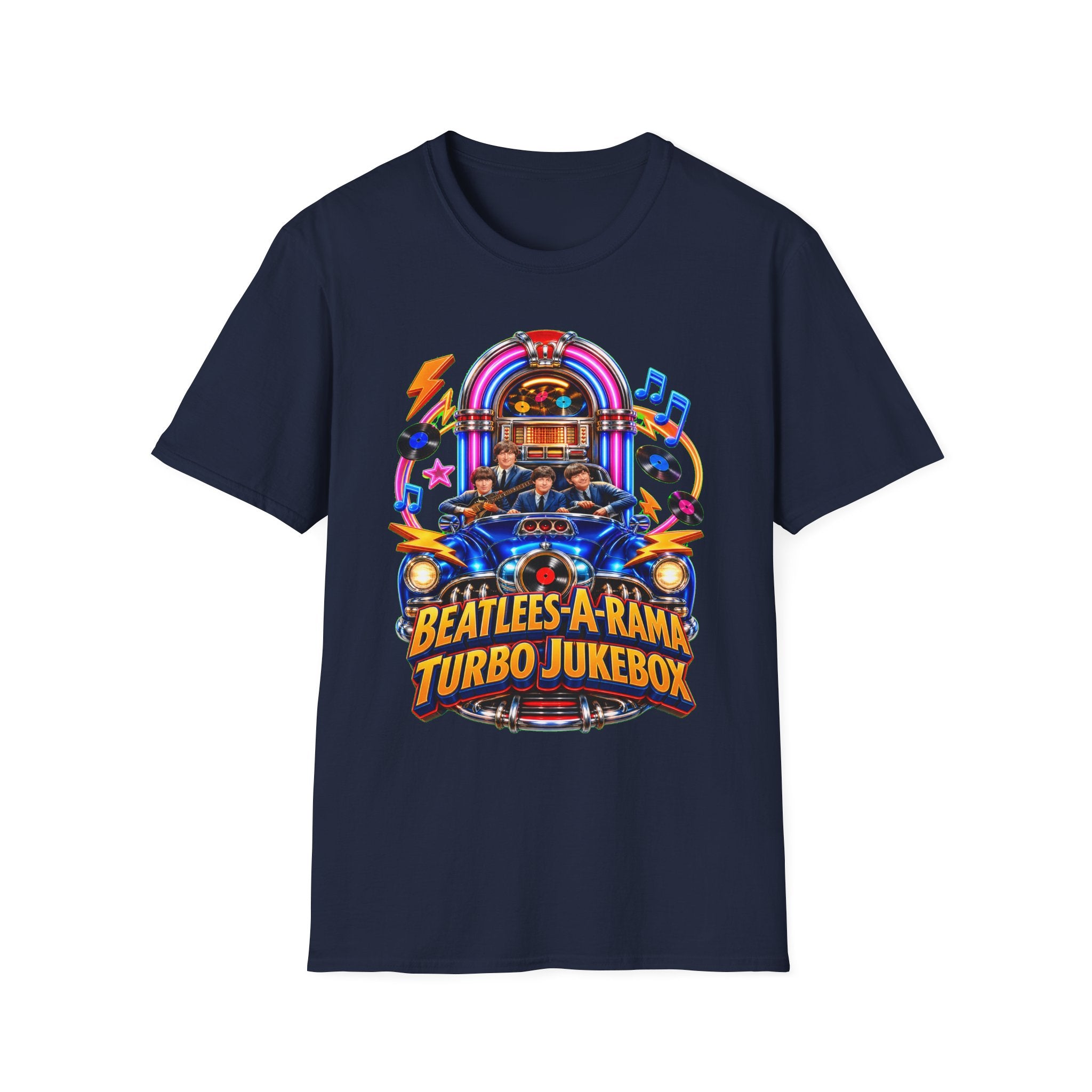 Beatles-A-Rama Turbo Jukebox T-Shirt