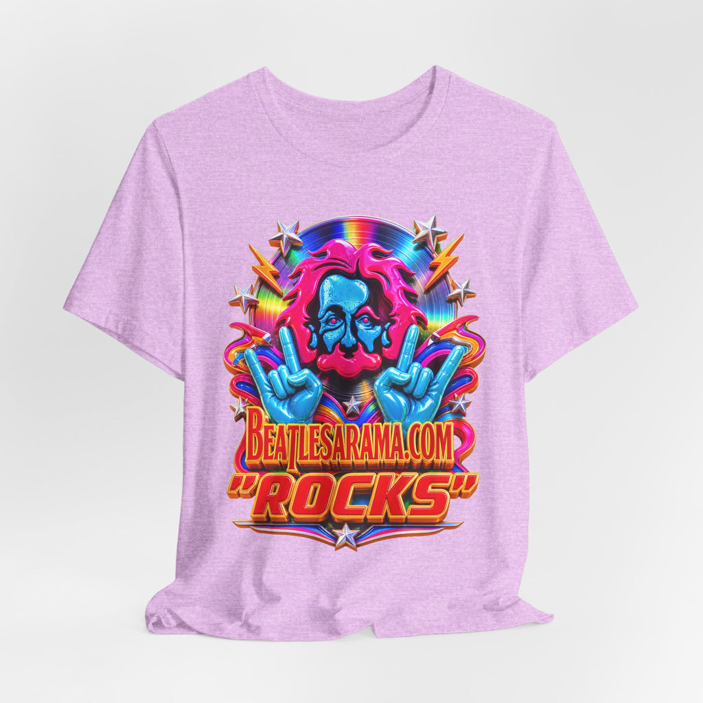 Beatlesarama.com "Rocks" T-Shirt — Retro Psychedelic Band Tee