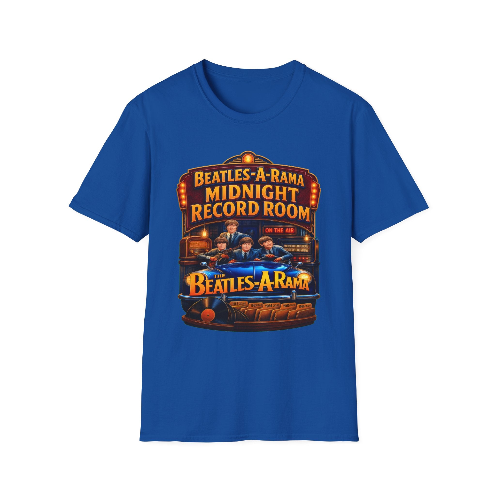 Beatles-A-Rama Midnight Record Room T-Shirt