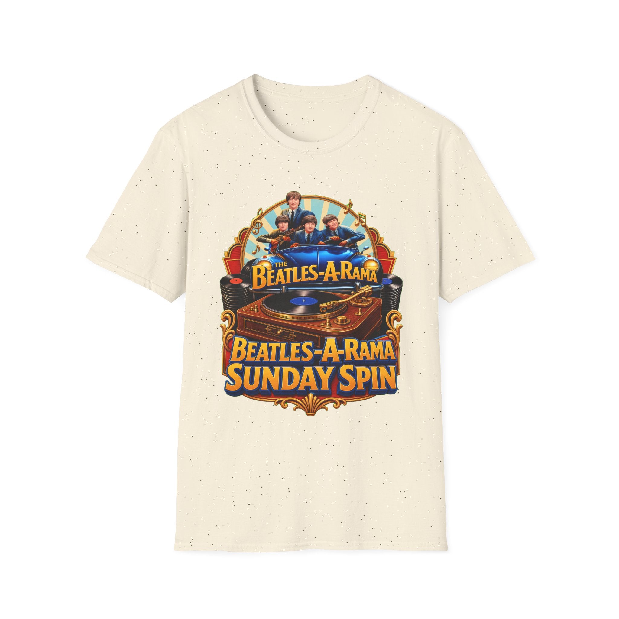 Beatles-A-Rama Sunday Spin Vintage Band T-Shirt