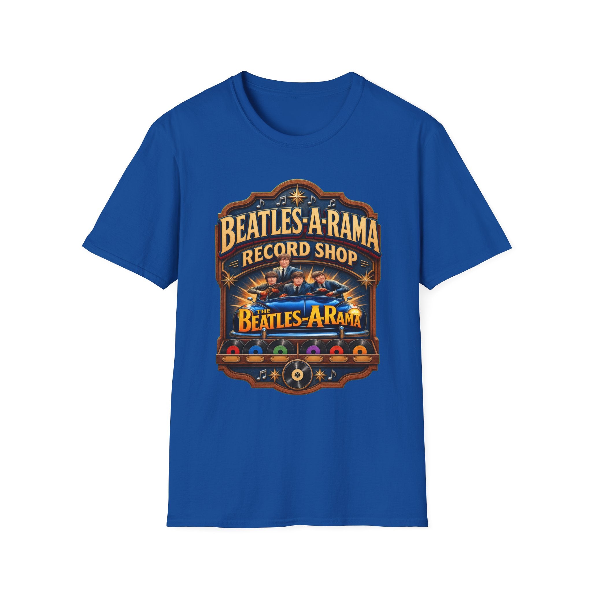 Beatles‑A‑Rama Vintage Record Shop Graphic Tee