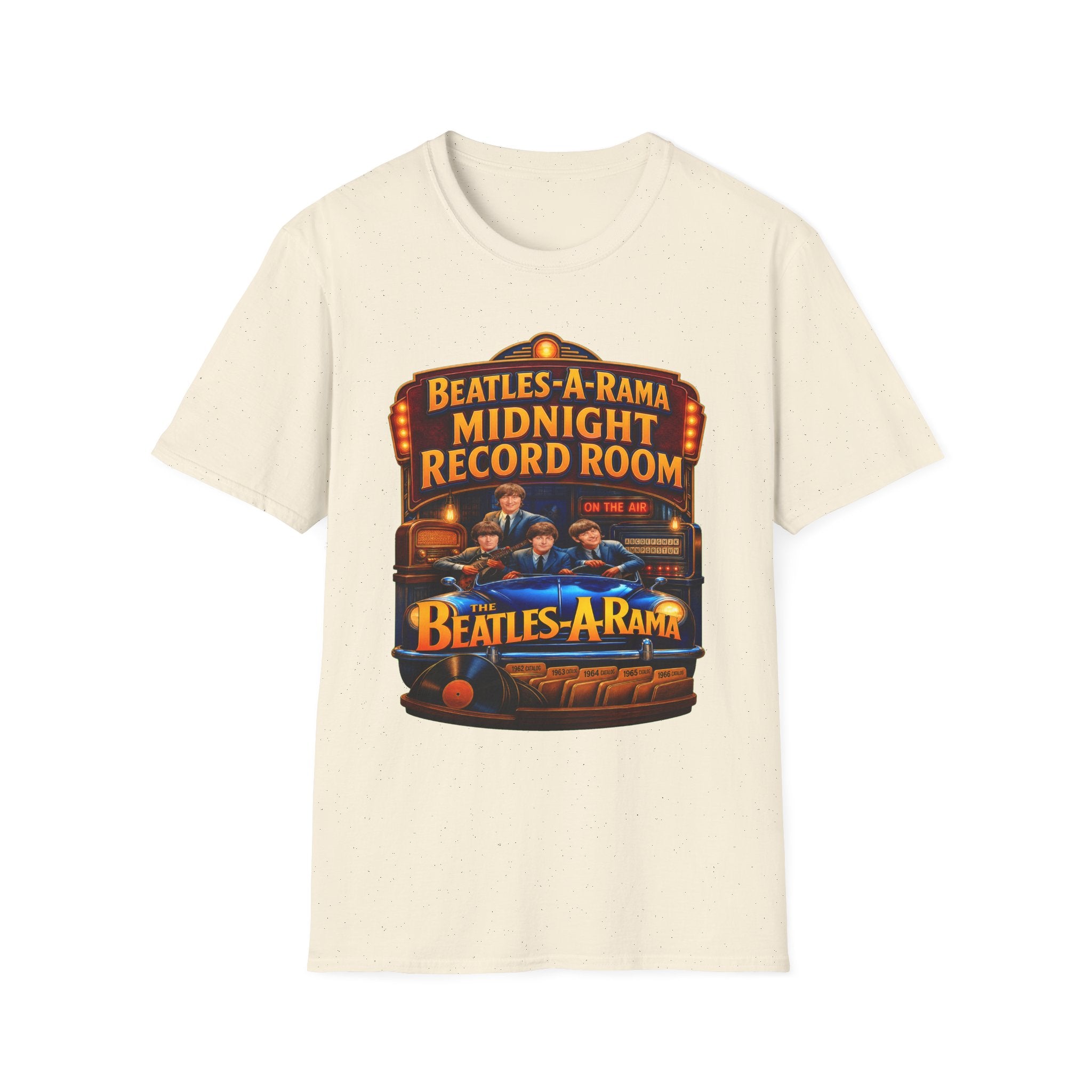 Beatles-A-Rama Midnight Record Room T-Shirt
