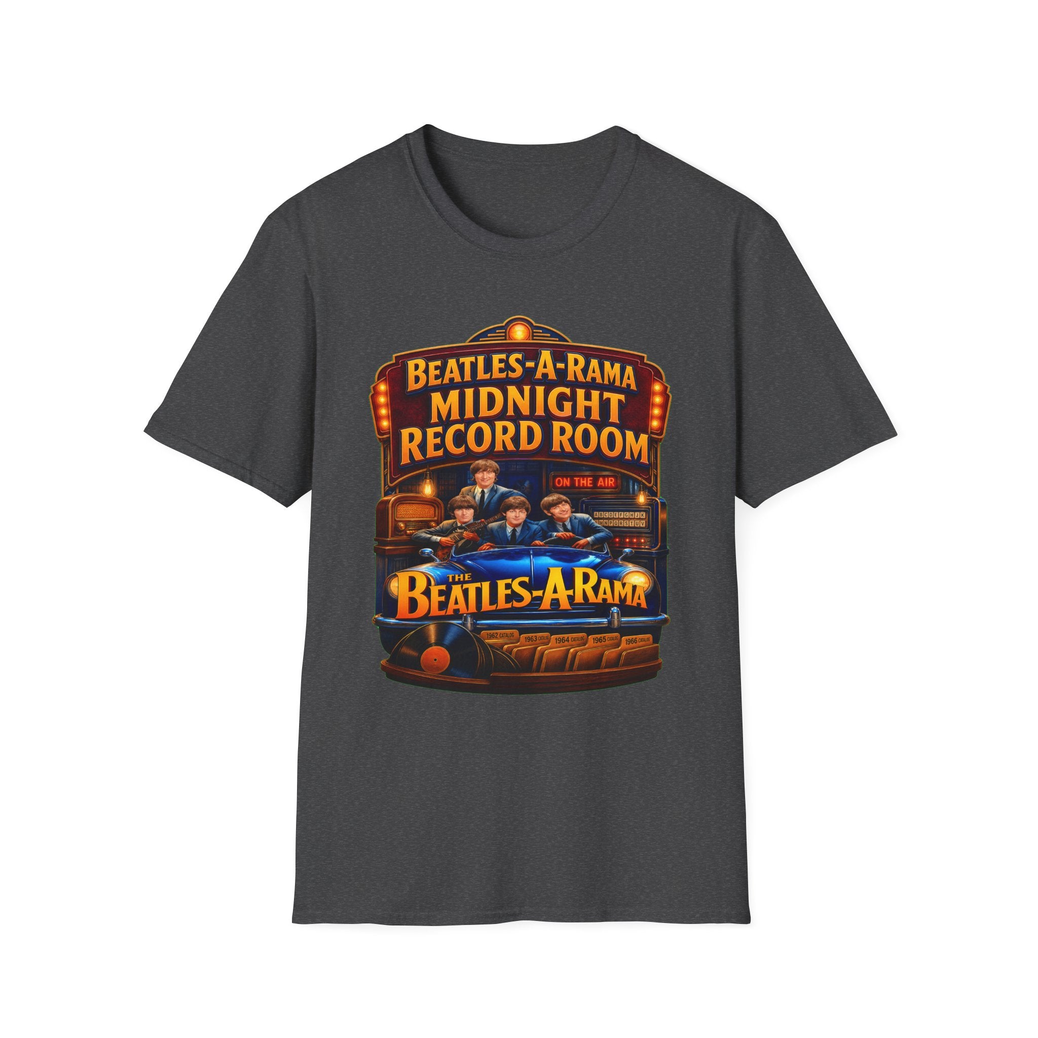 Beatles-A-Rama Midnight Record Room T-Shirt