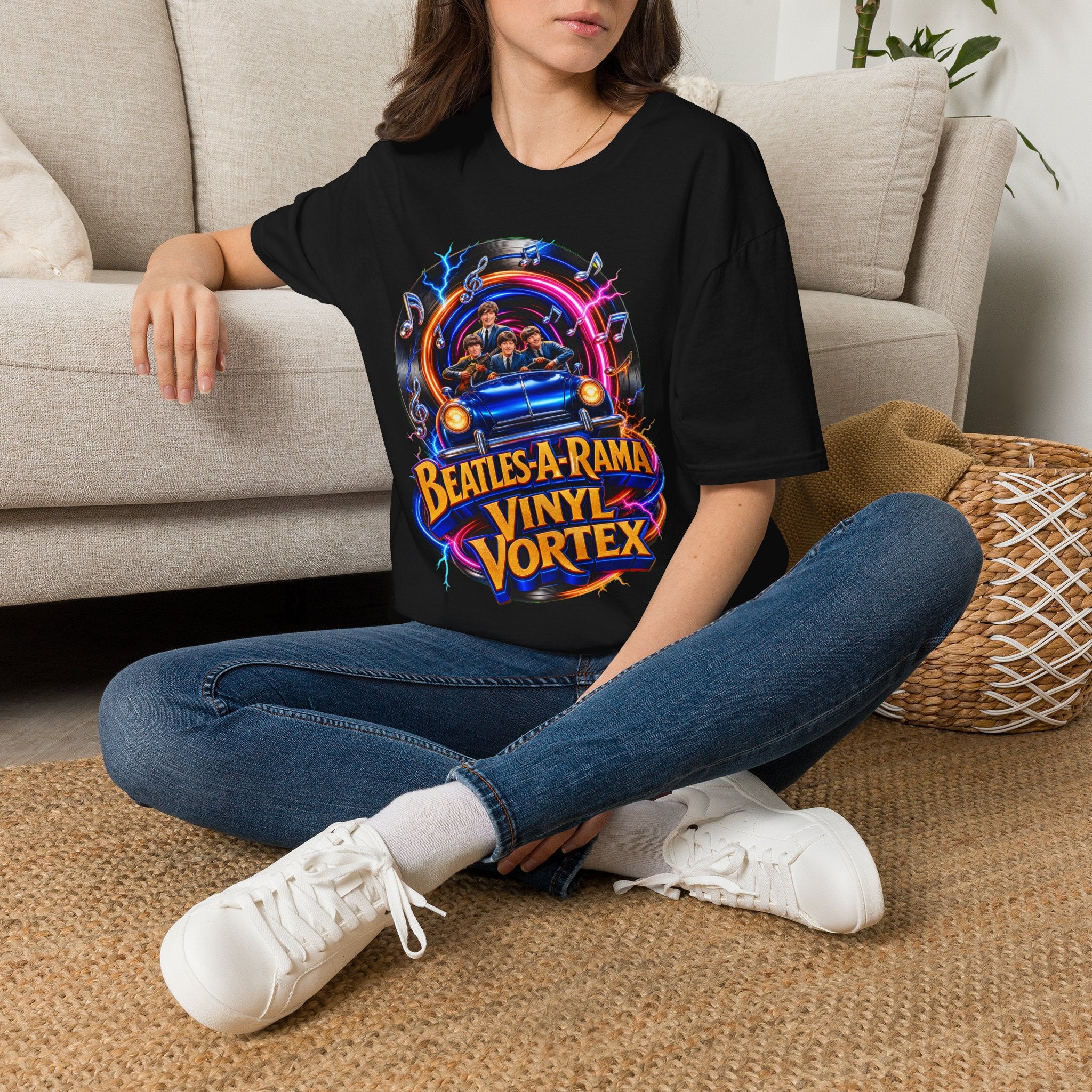 Beatles-A-Rama Vinyl Vortex T-Shirt