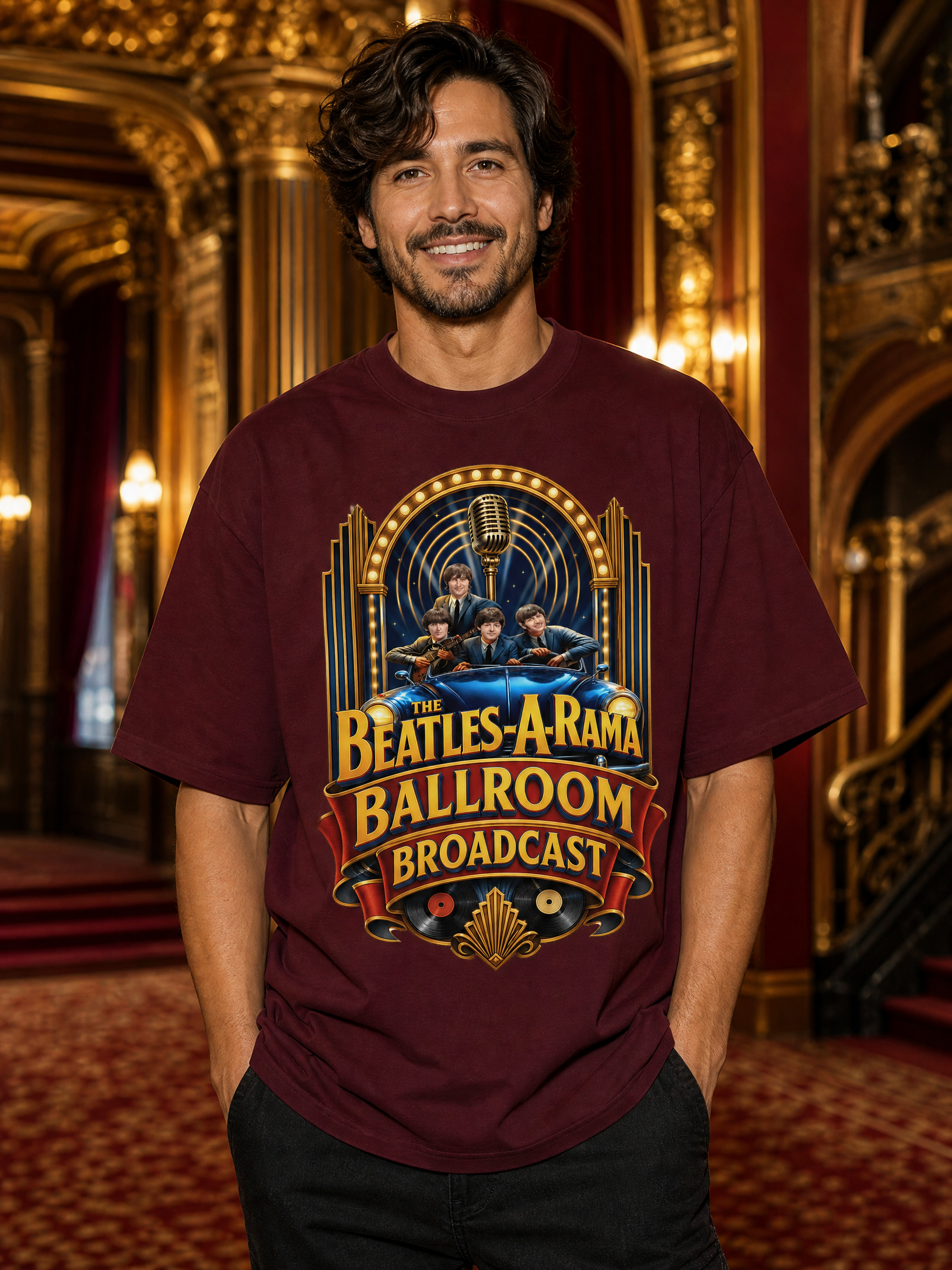 Beatles-a-Rama Ballroom Broadcast T-Shirt