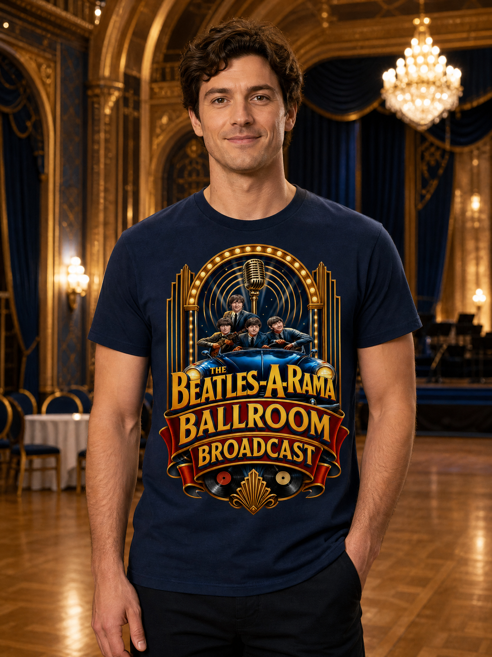 Beatles-a-Rama Ballroom Broadcast T-Shirt