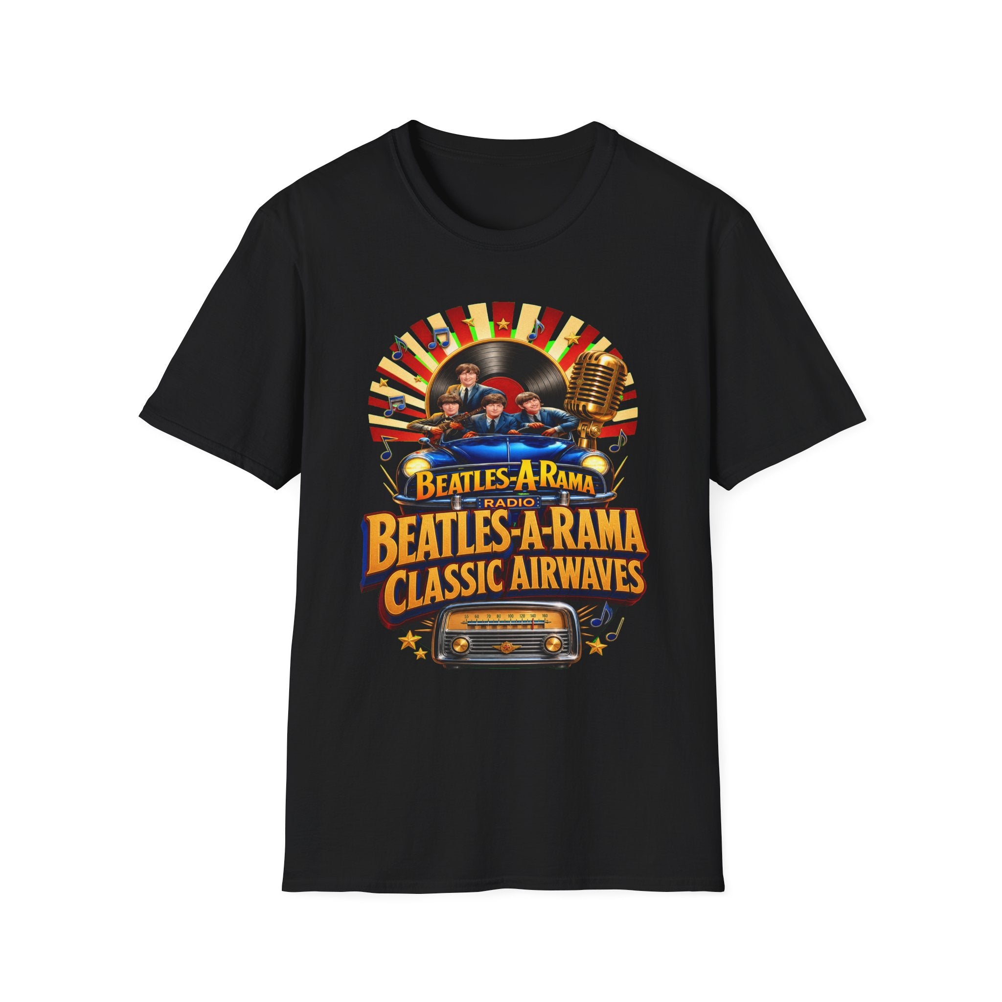 Beatles-A-Rama Classic Airwaves T-Shirt