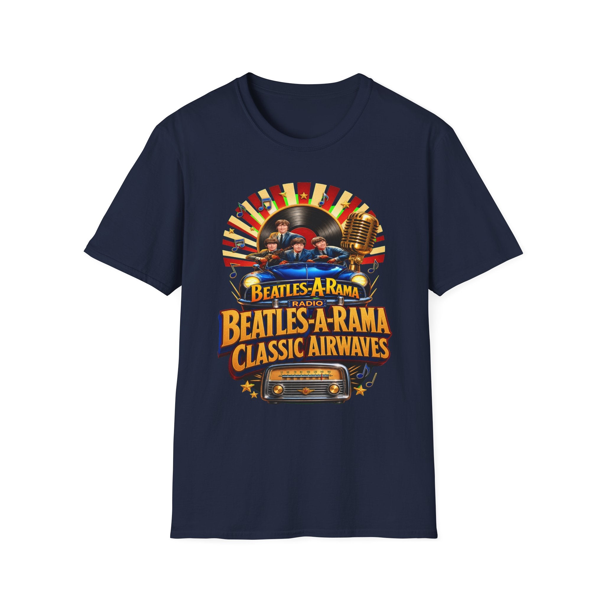 Beatles-A-Rama Classic Airwaves T-Shirt