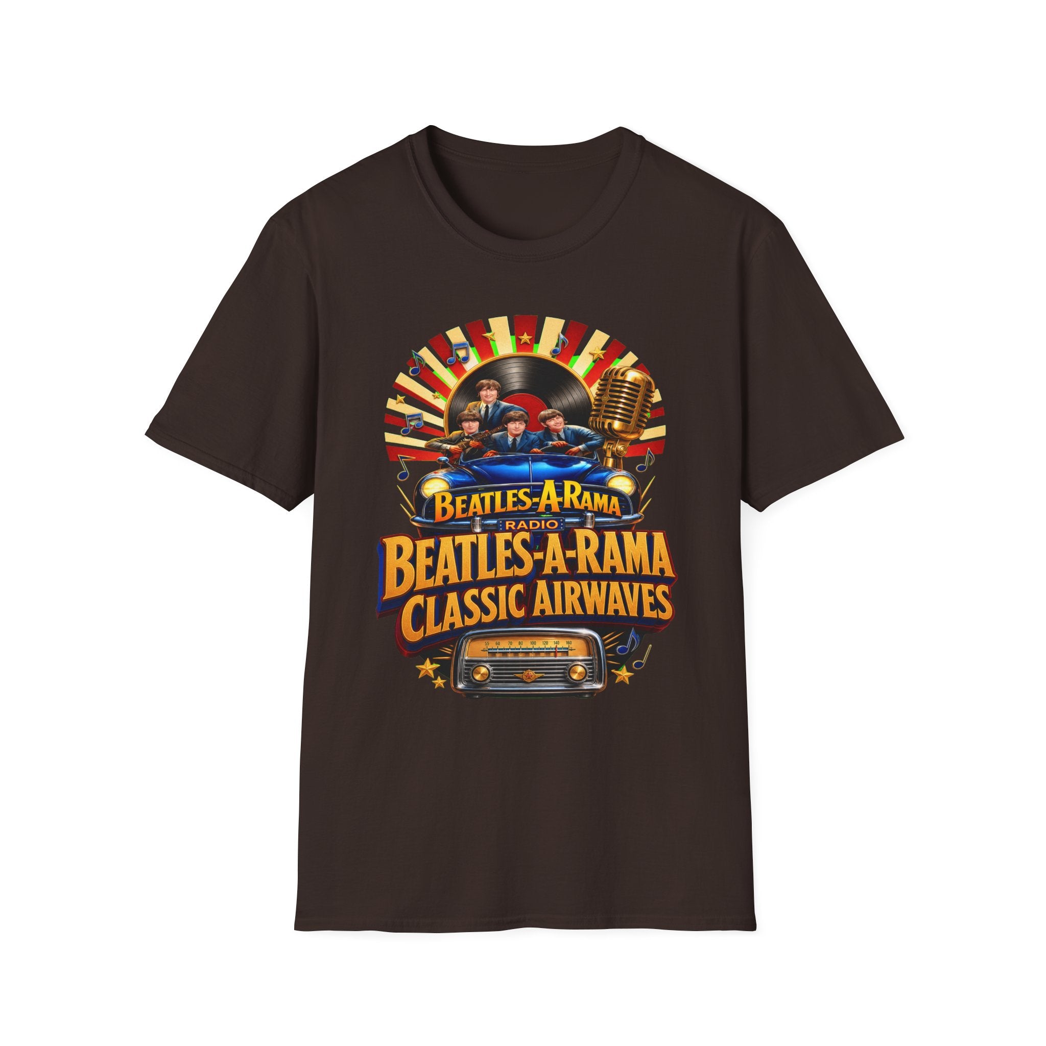 Beatles-A-Rama Classic Airwaves T-Shirt