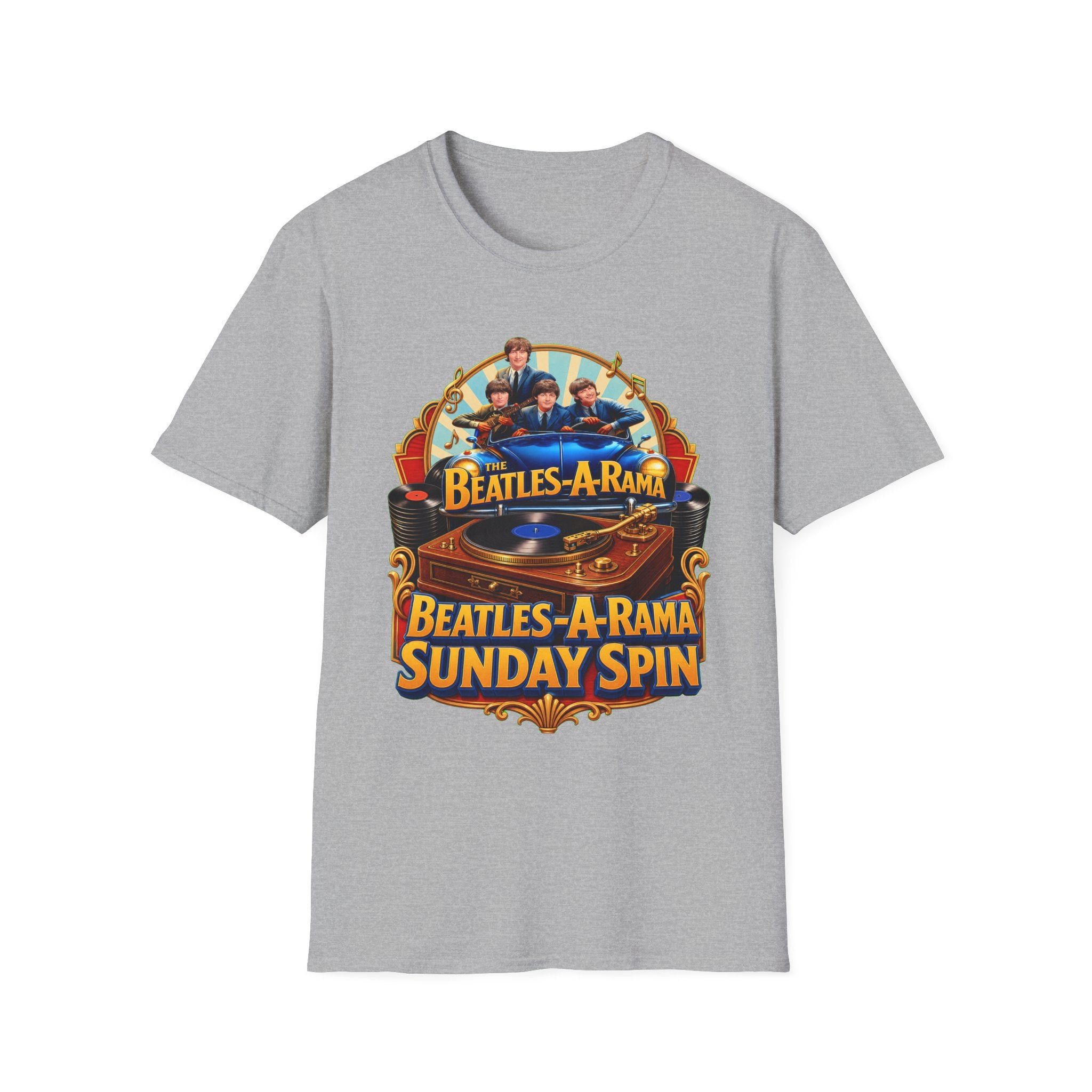 Beatles-A-Rama Sunday Spin Vintage Band T-Shirt