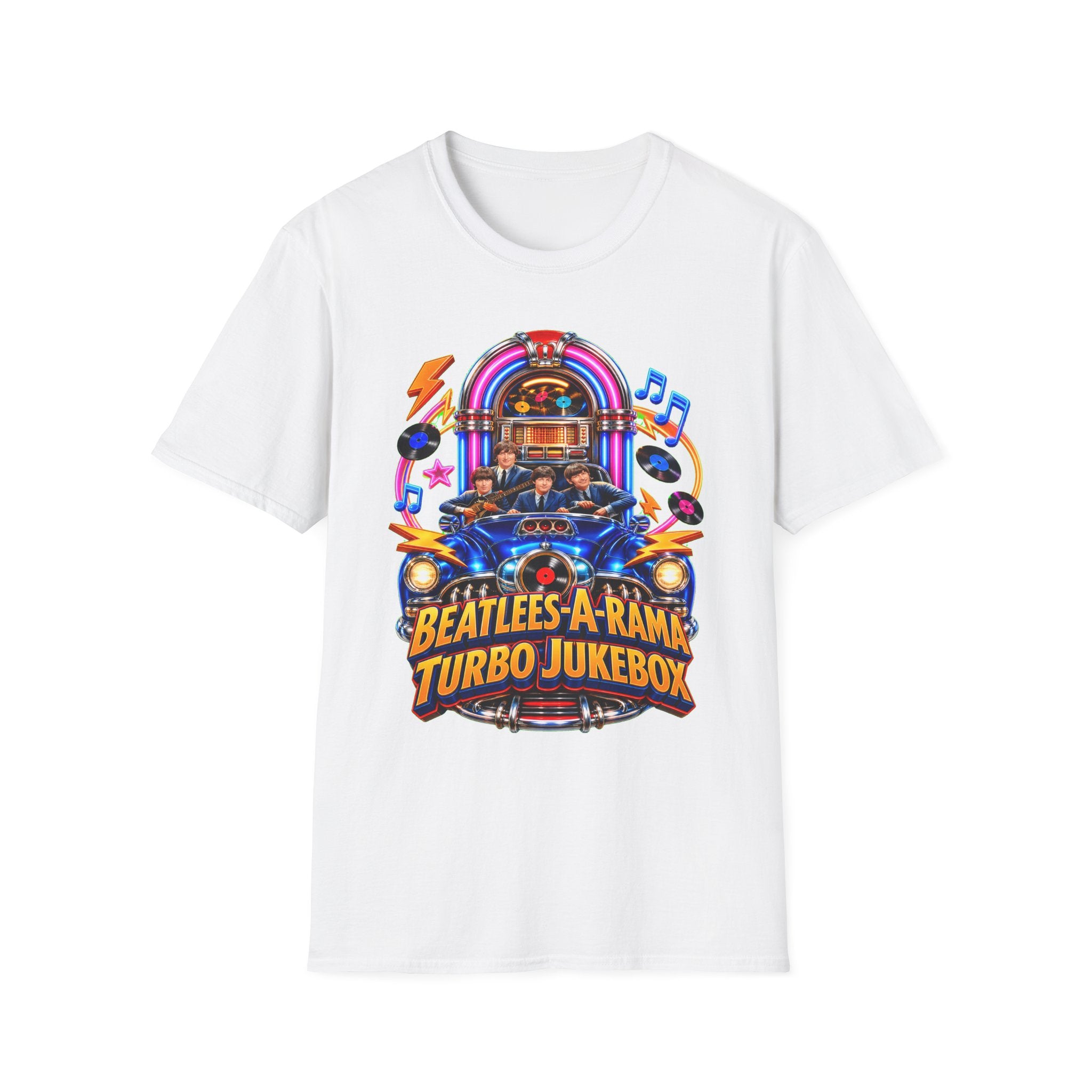 Beatles-A-Rama Turbo Jukebox T-Shirt