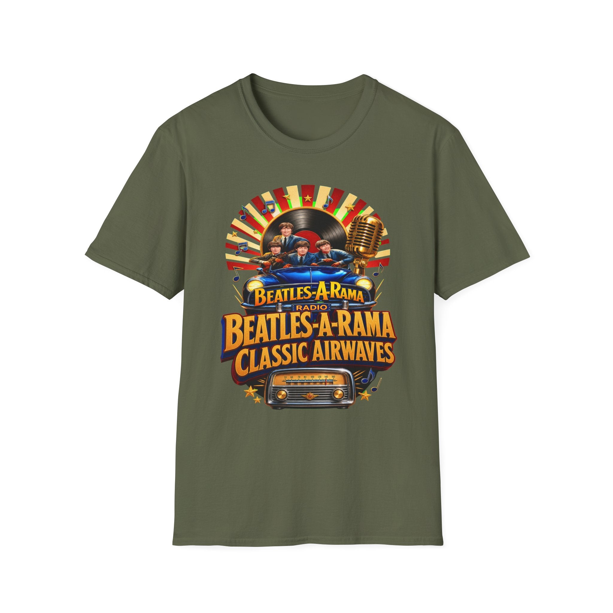 Beatles-A-Rama Classic Airwaves T-Shirt