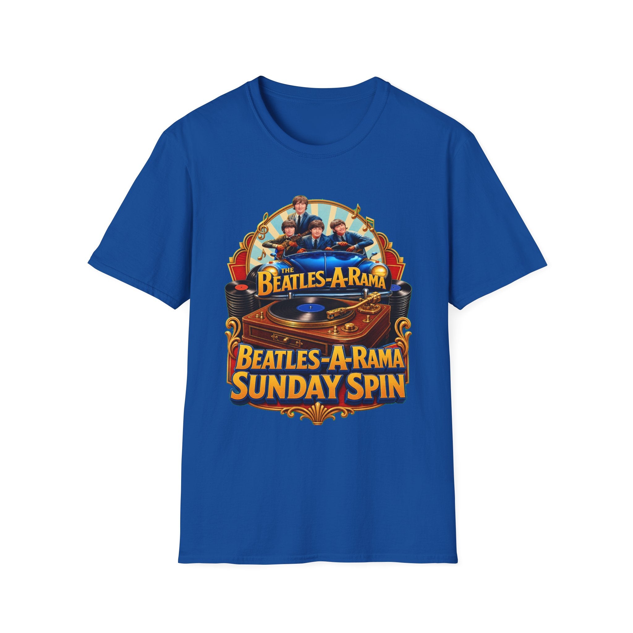 Beatles-A-Rama Sunday Spin Vintage Band T-Shirt