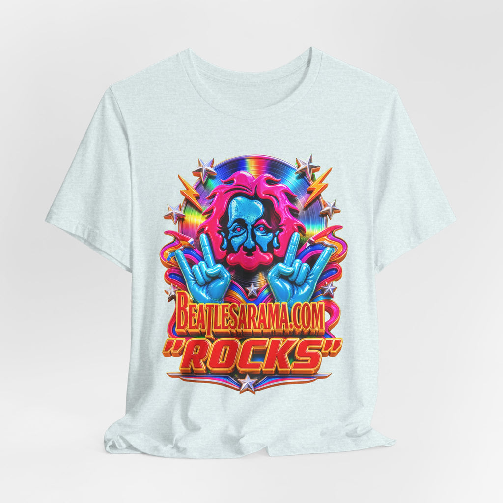 Beatlesarama.com "Rocks" T-Shirt — Retro Psychedelic Band Tee
