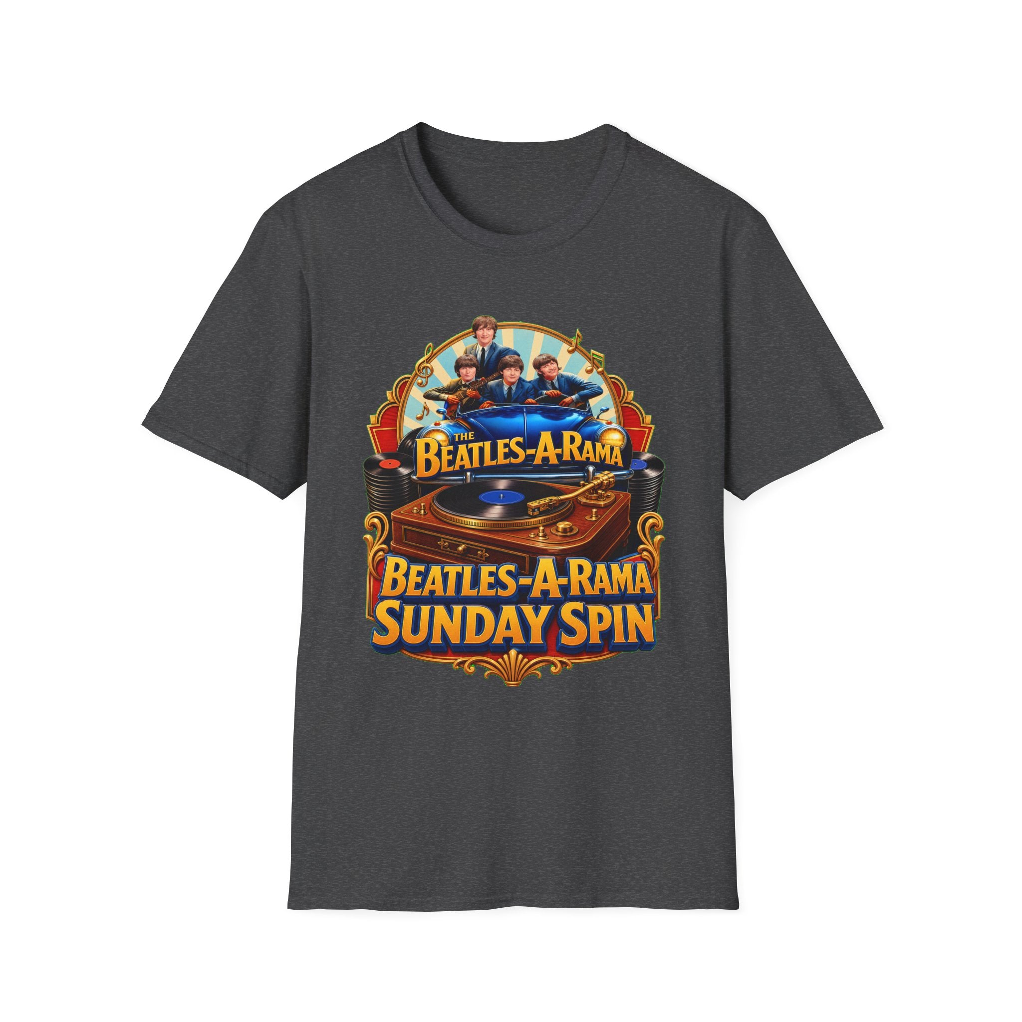 Beatles-A-Rama Sunday Spin Vintage Band T-Shirt