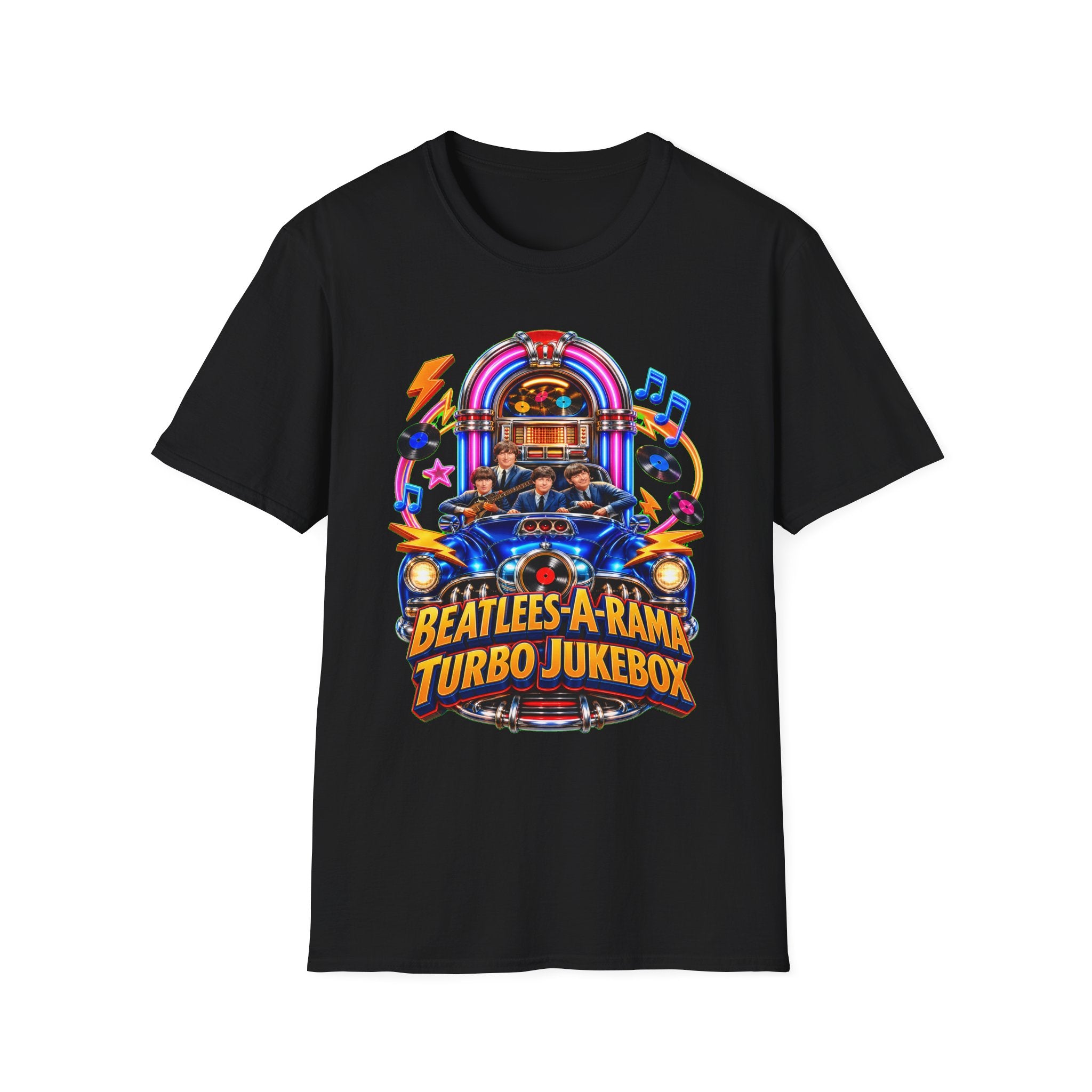 Beatles-A-Rama Turbo Jukebox T-Shirt