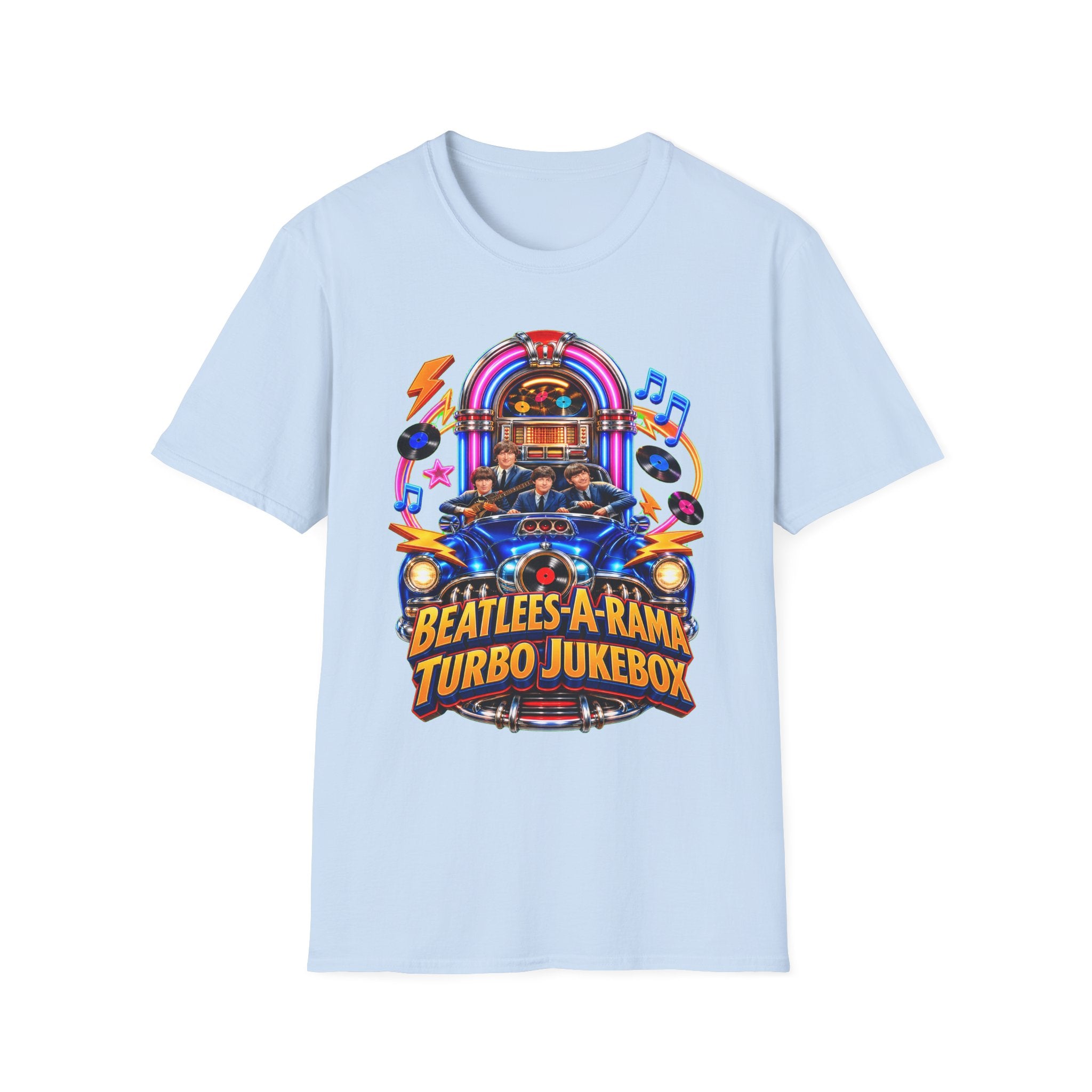 Beatles-A-Rama Turbo Jukebox T-Shirt