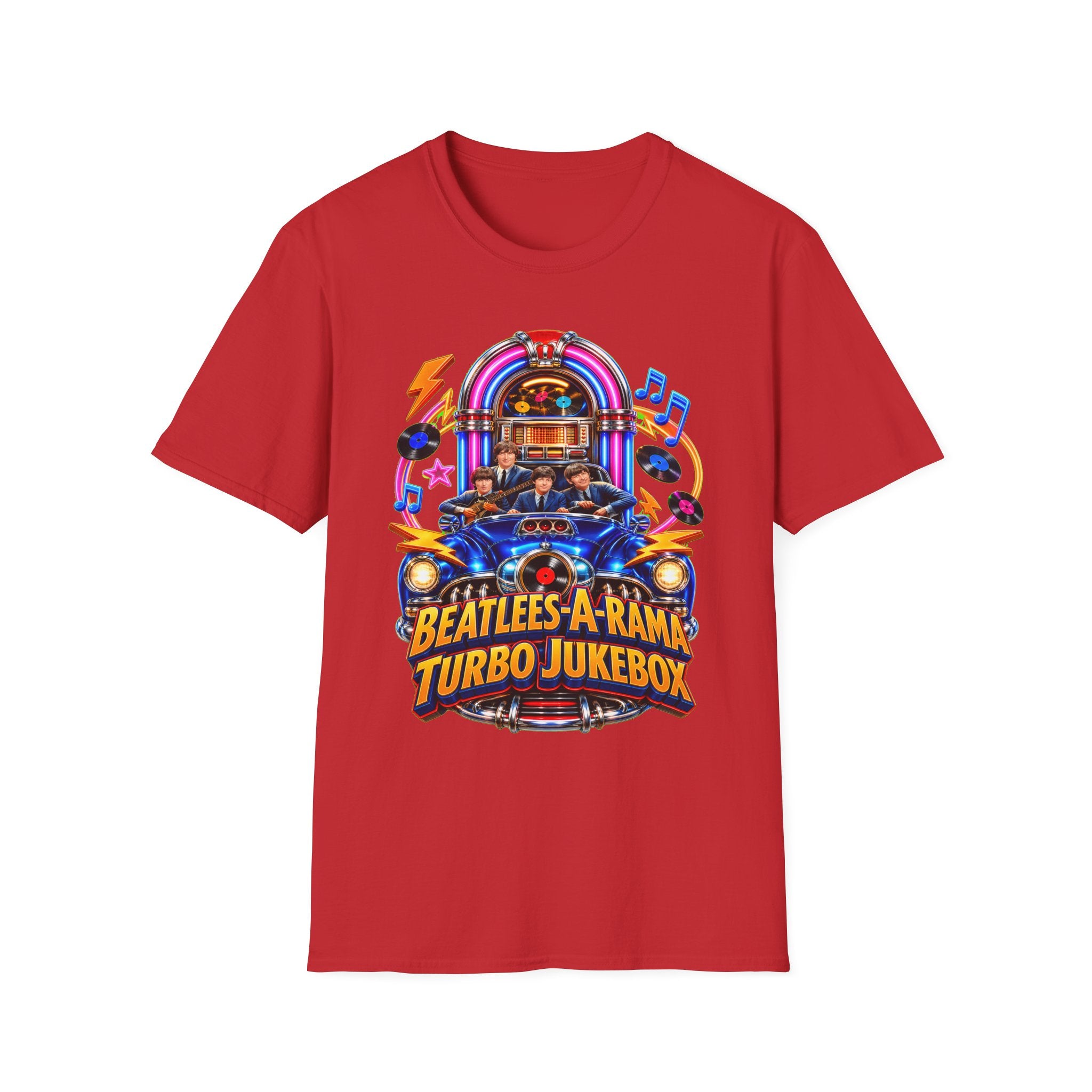 Beatles-A-Rama Turbo Jukebox T-Shirt