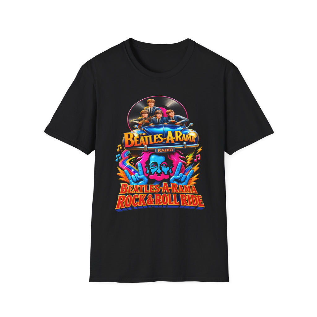 Beatles-A-Rama Retro Rock & Roll Ride Tee