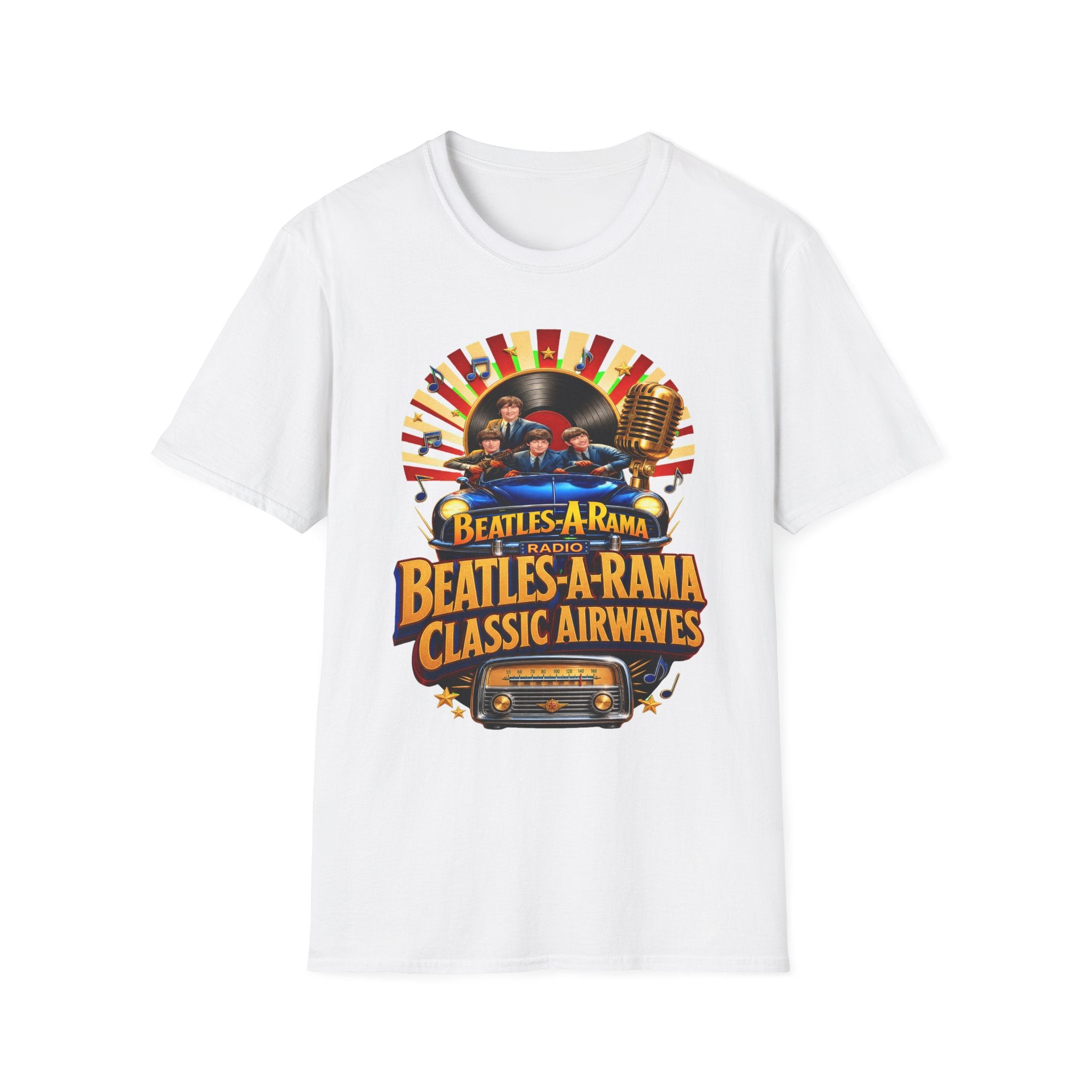 Beatles-A-Rama Classic Airwaves T-Shirt