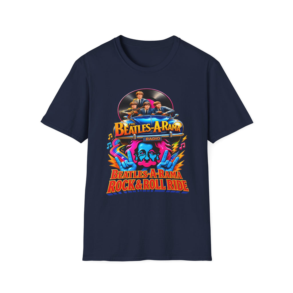 Beatles-A-Rama Retro Rock & Roll Ride Tee